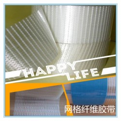 高抗拉、低延伸、強(qiáng)粘力網(wǎng)格纖維膠帶