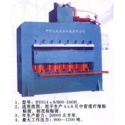 三聚氰胺貼面熱壓機(jī)價(jià)格、型號(hào)、用途信息