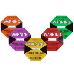 防震標(biāo)簽，沖擊指示器