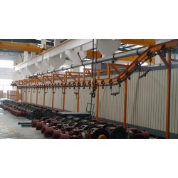 靜電噴塑機(jī)廠家直銷，防脫絲流水線報(bào)價(jià)，現(xiàn)貨供應(yīng)酸洗線