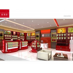 濟(jì)南專賣店設(shè)計(jì)裝修，店招制作門頭裝修，濟(jì)南專賣店展柜制作公司