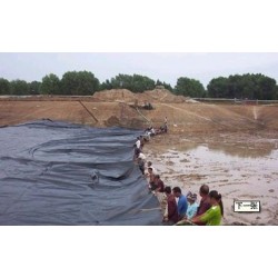 供應(yīng)魚池防滲膜廠家、魚塘0.5mm防滲膜