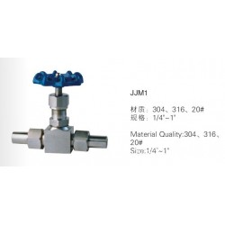不銹鋼針型閥，JJM1-1.6/32P型不銹鋼針型閥廠家
