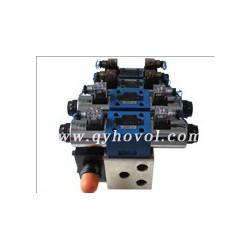液壓油泵試驗(yàn)臺【四聯(lián)泵價格】液控多路換向閥【液壓集成閥】