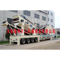 移動破碎站廠家 專業(yè)的移動破碎站駿翔礦山機械供應