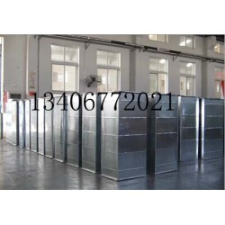 銘源空調(diào)設(shè)備廠專(zhuān)業(yè)制作安裝鍍鋅板通風(fēng)排煙管道，共板法蘭風(fēng)管