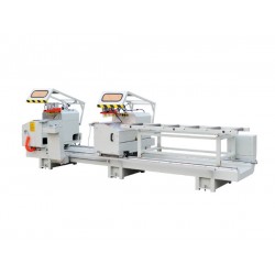 雙頭精密切割鋸價格_【推*】鼎泰機(jī)器高質(zhì)量的鋁型材高效雙頭切割鋸