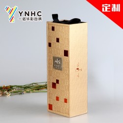 廠家定做高檔紅酒禮品盒 折疊包裝盒 、精裱工業(yè)板禮盒專業(yè)定制