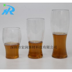 供應(yīng)環(huán)保無公害塑料酒杯，PET塑料啤酒杯