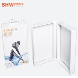 數(shù)碼電子產品紙盒藍牙掛耳式耳機包裝盒天地蓋禮品盒定制