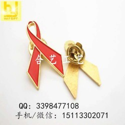 艾滋病徽章，紅絲帶徽章，愛心胸針，慈善機(jī)構(gòu)襟章
