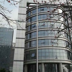 不銹鋼電動旗桿，不銹鋼錐形旗桿