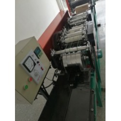 山東志明牌帶有多功能打蠟機(jī)的自動(dòng)蘋果袋機(jī)
