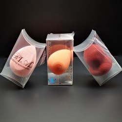 廠家熱銷PVC化妝蛋包裝盒，防刮花PET膠盒，pp塑料制品