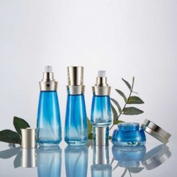 護(hù)膚品玻璃瓶印刷工廠廠家 化妝品空瓶噴涂加工廠