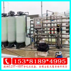 嘉興印染紡織純水設(shè)備 純凈水除鹽 輝月工業(yè)純水機(jī)廠(chǎng)家