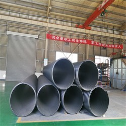 焦作濮陽hdpe鋼帶增強螺旋波紋管