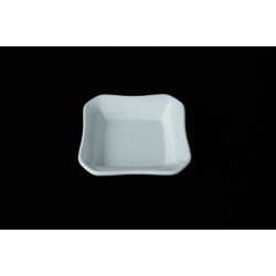 中式圓碗，方碟，勺子餐具套裝，PLA生物降解耐用型亮光仿陶瓷