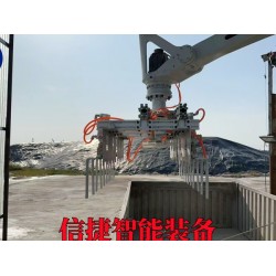 碼垛機(jī)器人逐步取代傳統(tǒng)人工，成為砂漿碼垛新選擇