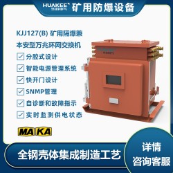 焦作礦用隔爆兼本安型網(wǎng)絡(luò)交換機